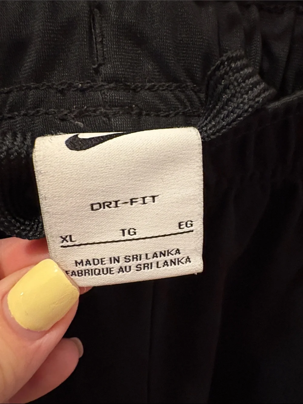 Nike Kids' Black and Gray Athletic Track Pants